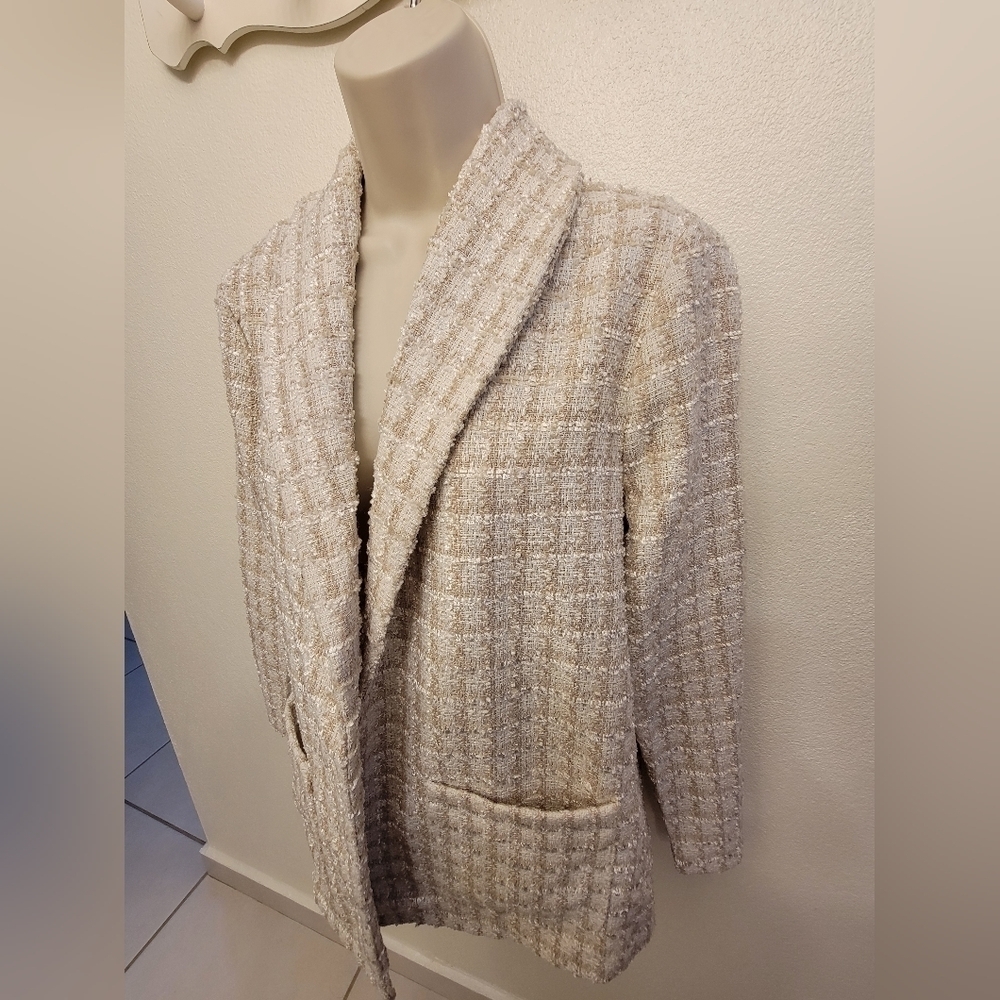 NWT BB Dakota by Steve Madden Tweed Blazer - Picture 3 of 6